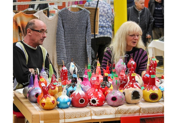 Flaschenkürbisse von Frau Kallert