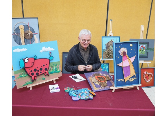 Materialcollagen von Herrn Thrun