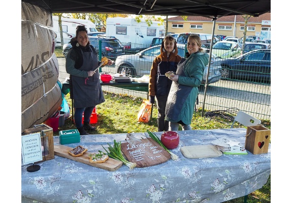 Versorgung mit Langos