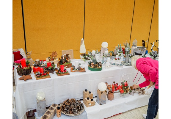 Weihnachtsdeko von Frau Wilhoeft und Frau Pietté