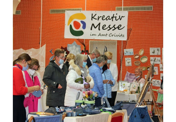Die Kreativmesse war sehr gut besucht