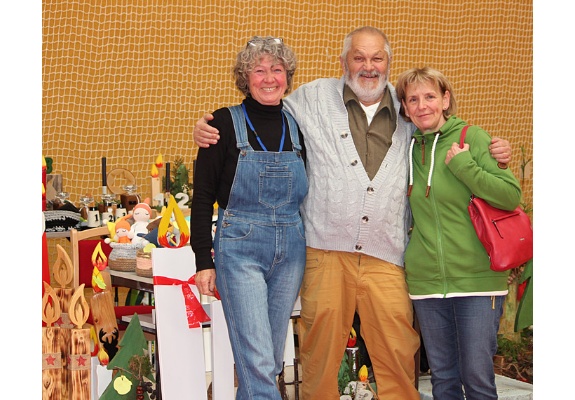 Künstler Eheleute Lüben (v.l.)