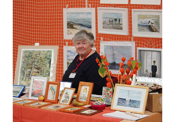 Malerei Frau Mattejat