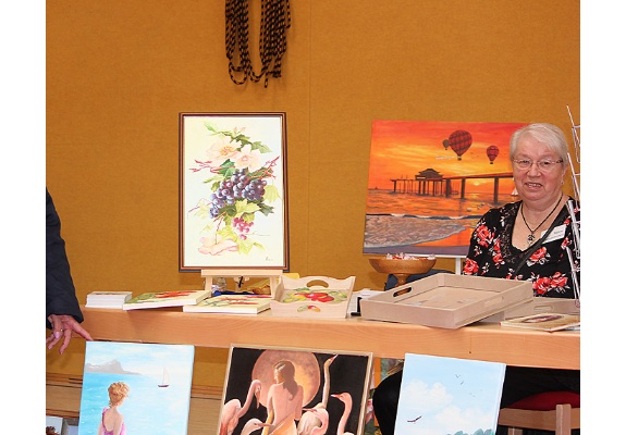 Malerei Frau Seegebarth