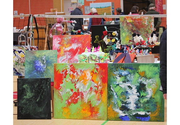 Malerei Frau Wunderlich