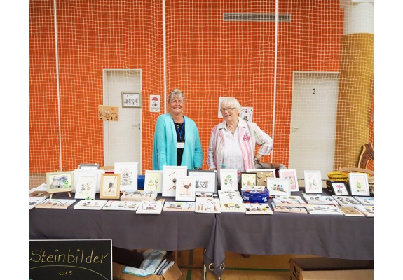 Steinbilder Frau Wenk