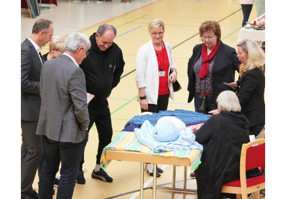 Strickarbeiten Frau Hoehne