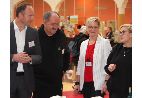 Unsere polnischen Gäste mit der Amtsvorsteherin