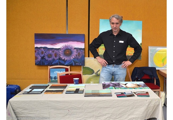 Kai Hoge bei der 1. Kreativmesse