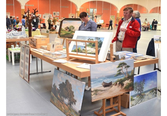 Stand der Mecklenburger Kunst Galerie