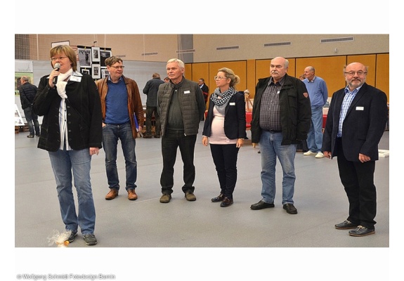 Die Amtsvorsteherin begrüßt die Gäste