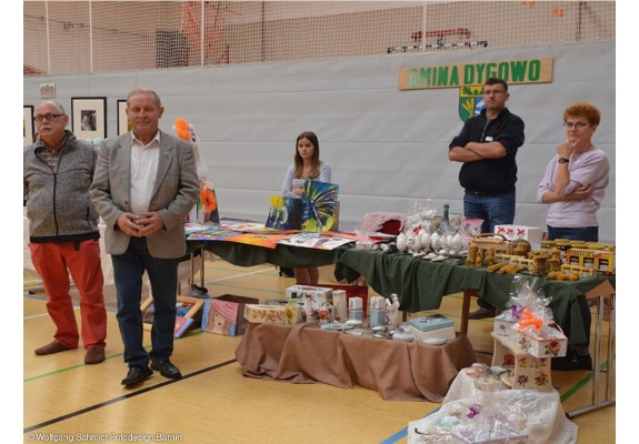 Stand der Partnergemeinde Dygowo aus Polen