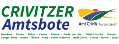 Titelschrift des Crivitzer Amtsbote