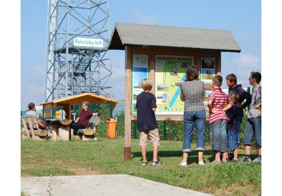 Rest area in the Lewitz at Goldenstädt, district Banzkow